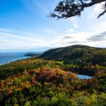 Vue panoramique du parc d'Acadie